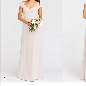 Show Me Your Mumu Bridesmaid dress worn once Size M. Zurich knot gown. Unaltered